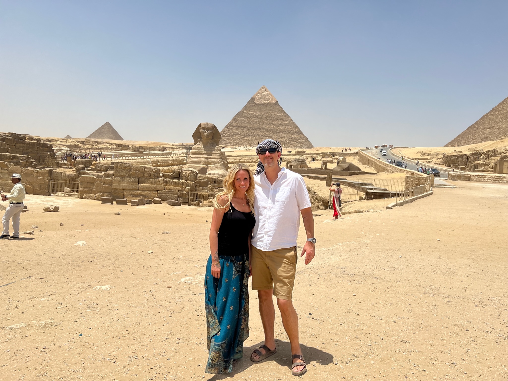 Us at the Pyramids