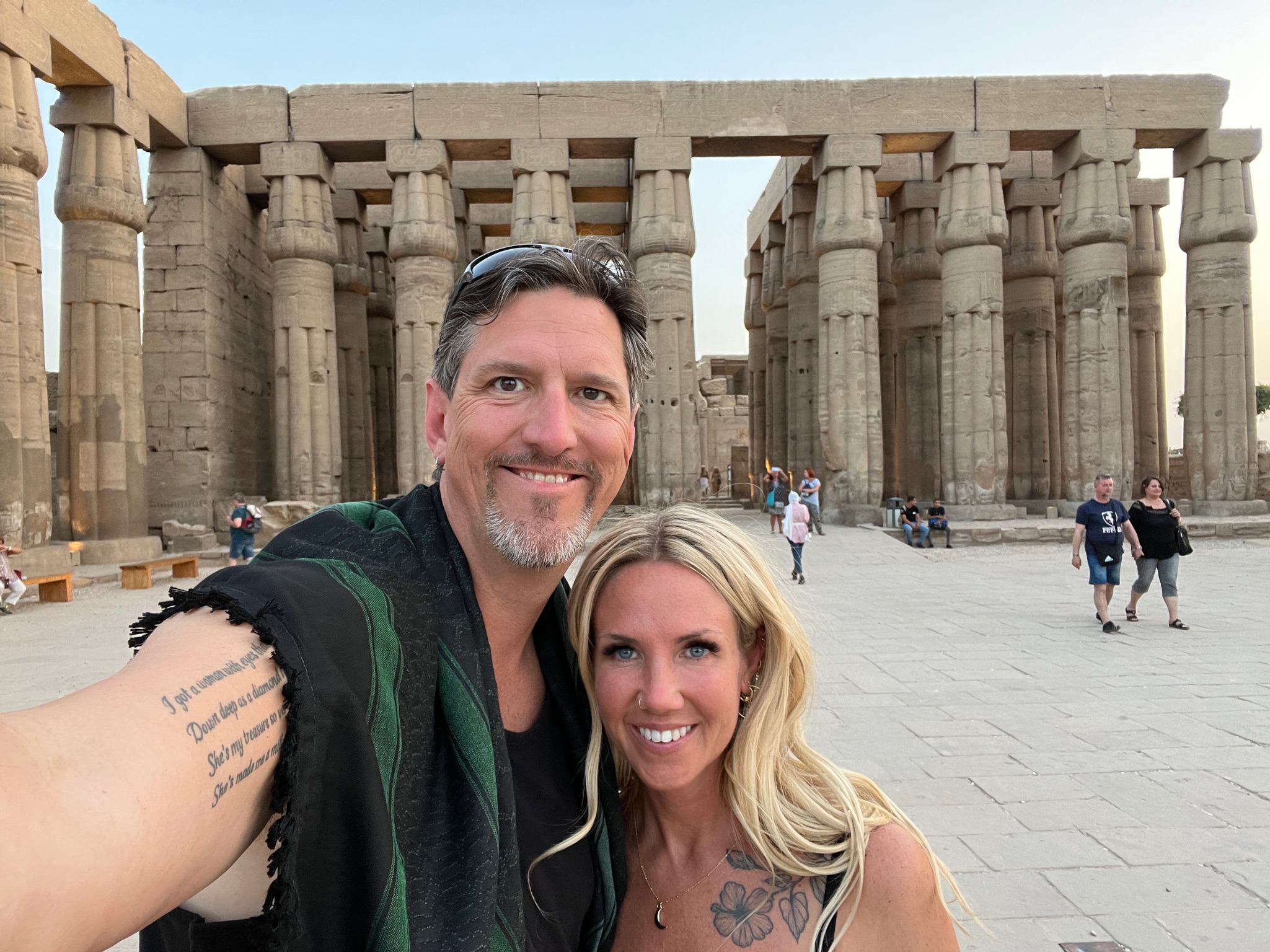 At the Temple