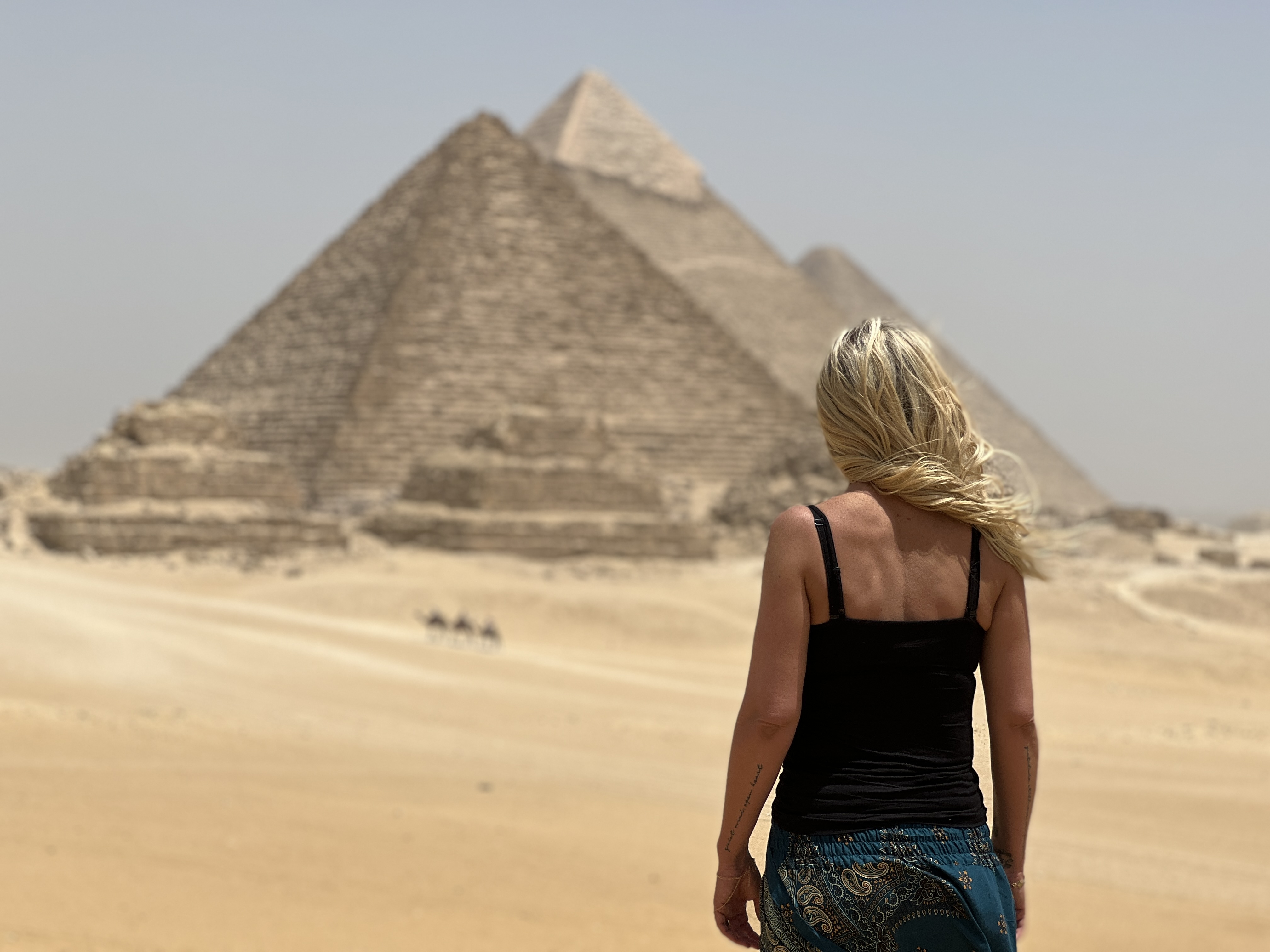 Travel adventure - Egypt pyramids
