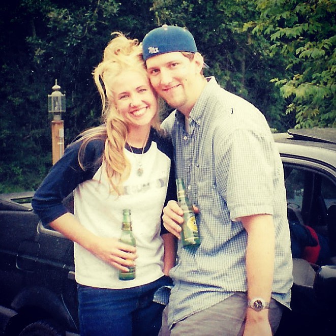 Sean and Steffanee in their younger days